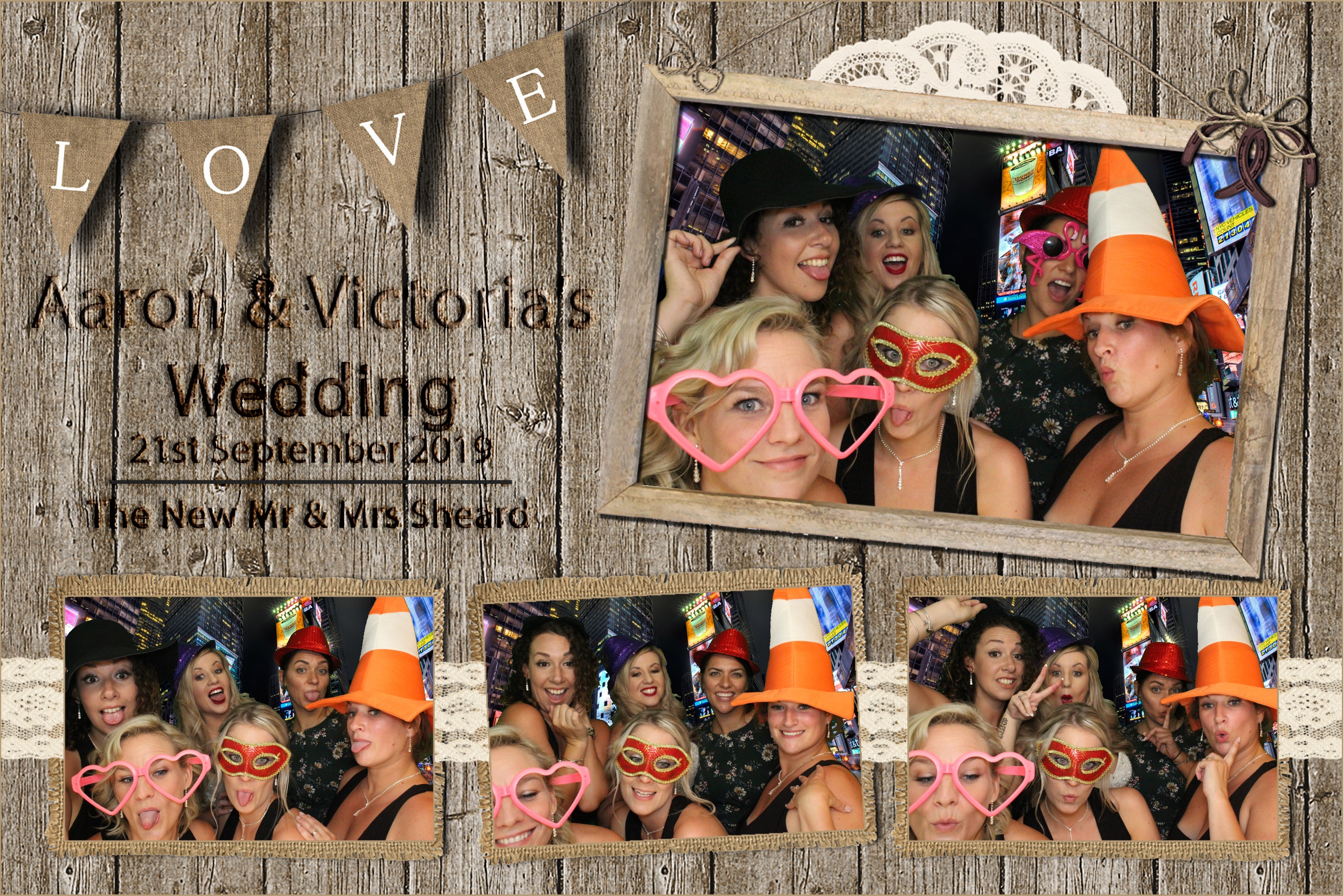 Aaron & Victoria's Wedding  | View more photos from the event at images.mobile-photo-booth.com/u/MobilePhotoBoothUK/Aaron-Victorias-Wedding